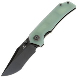 Нож Tenable Fermi black TiCn сталь 14C28N рукоять Jade  G10