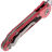 Нож Microtech LUDT Gen III T/E apocalyptic сталь M390MK рукоять Red Aluminum (1136-10APRD)