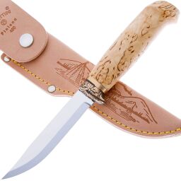 Нож Marttiini Deluxe Lynx Bronze сталь Stainless steel рукоять карельская береза (450012) (Нож Marttiini Jagdmesser Hunters Knife рукоять карельская береза (450012))