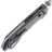 Нож Kershaw Mini Iridium Reverse Tanto satin cталь D2 рукоять Grey Aluminum (2051R)