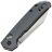 Нож Kershaw Mini Iridium Reverse Tanto satin cталь D2 рукоять Grey Aluminum (2051R)