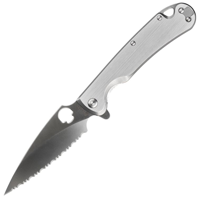 Нож Daggerr Sting frame lock serrated satin сталь D2 рукоять Stainless steel