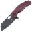 Нож Kizer C01c Mini black сталь CPM-4V рукоять Red Richlite
