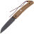 Нож Petrified Fish Patte blackwash сталь 12C27 рукоять Tan G10