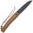 Нож Petrified Fish Patte blackwash сталь 12C27 рукоять Tan G10