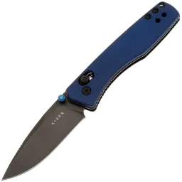 Нож Kizer Aegis DLC сталь AEB-L рукоять Blue Aluminium Нож Kizer Aegis DLC сталь AEB-L рукоять Blue Aluminium