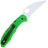 Нож Spyderco Salt 2 Wharncliffe Serrated сталь LC200N рукоять Green FRN (C88FSWCGR2)