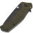 Нож Kershaw Knockout Black сталь 14C28N рукоять Olive Aluminium (1870OLBLK)