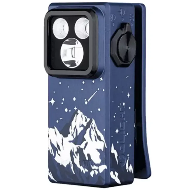 Фонарь Olight Oclip Ultra Snowy Summit Luminus SFT-12/UV холодный белый