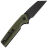 Нож CIVIVI Amirite black сталь Nitro-V рукоять OD Green Coarse G10 (C23028-3)