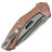 Нож Kershaw Natrix XS сталь D2 рукоять Copper (7006CU)