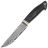 Нож Универсал сталь SKH51/дамаск рукоять Carbon Fiber (Гончаров Р.А.)