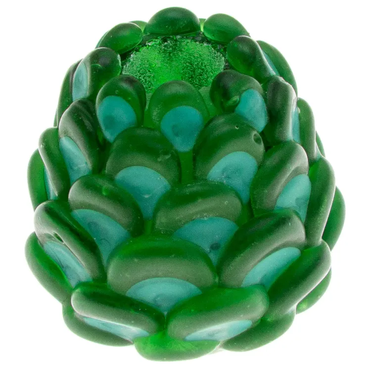 Бусина темлячная Вредный Бусодел WB-SH01 Шишка стекло