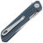 Нож Bestechman Mini Dundee satin сталь D2 рукоять Blue G10 (BMK03D)