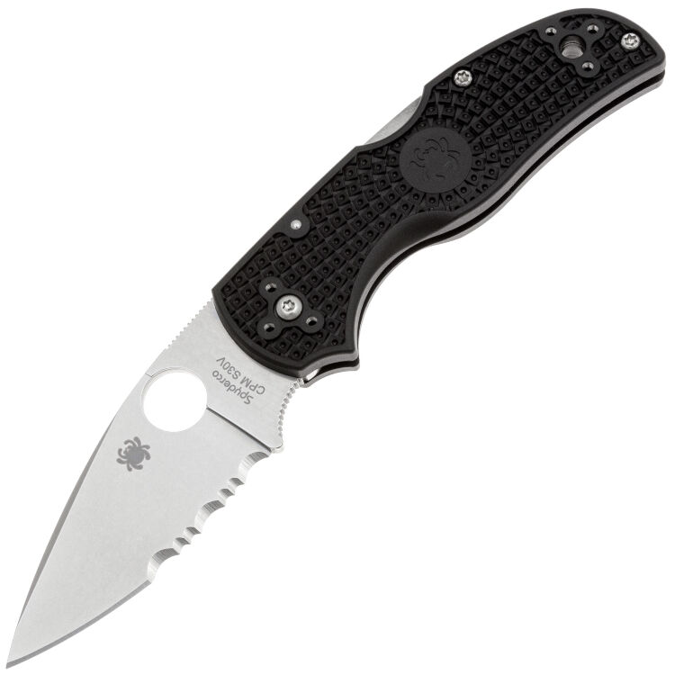 Нож Spyderco Native 5 PS сталь S30V рукоять Black FRN (C41PSBK5)
