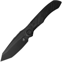 Нож Microtech Anax T/E DLC сталь M390  рукоять DLC Ti/Carbon Fiber (191C-1DLCTCFITI)