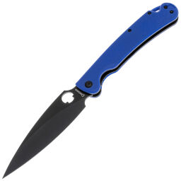 Нож Daggerr Sting XL DLC сталь D2 рукоять Blue G10