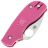 Нож Spyderco Squeak сталь N690Co рукоять Pink FRN (C154PPN)