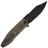 Нож WE Knife Flight Line blackwash сталь M390 рукоять Bronze Titanium (WE23089-2)