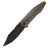 Нож WE Knife Flight Line blackwash сталь M390 рукоять Bronze Titanium (WE23089-2)
