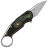 Нож WE Knife Yardbird satin сталь CPM-20CV рукоять Black Ti/Jungle Wear FatCarbon (WE22021-4)