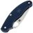 Нож Spyderco UK Penknife Leaf сталь CPM-S110V рукоять Dark Blue FRN (C94PDBL)
