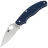Нож Spyderco UK Penknife Leaf сталь CPM-S110V рукоять Dark Blue FRN (C94PDBL)