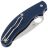 Нож Spyderco UK Penknife Leaf сталь CPM-S110V рукоять Dark Blue FRN (C94PDBL)