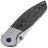 Нож WE Knife Nitro OG satin сталь CPM-20CV рукоять Beadblast Ti/Aluminum Foil CF (WE23035-3)