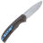 Нож WE Knife Beacon сталь Hakkapella Damasteel рукоять Black Ti (WE20061B-DS1)