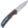 Нож We Knife Beacon сталь Hakkapella Damasteel рукоять Black Ti (WE20061B-DS1)