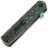 Нож Kansept BTF blackwash сталь S35VN рукоять Green Carbon Fiber