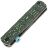 Нож Kansept BTF blackwash сталь S35VN рукоять Green Carbon Fiber
