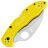 Нож Spyderco Tasman Salt 2 Serrated сталь H-2 рукоять Yellow FRN (C106SYL2)