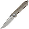 Нож Bestech Supersonic сталь S35VN рукоять Stonewashed Bronze Titanium (BT1908C)