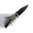 Нож Tenable Rei blackwash сталь 14C28N рукоять Green Micarta