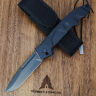 Нож Extrema Ratio HF2 Black Drop Point сталь N690Co рукоять Aluminium (EX/HF2D)