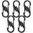 Карабин Nite Ize S-Biner MicroLock 5 pack black steel (LSBM-01-5R7)