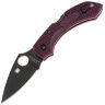 Нож Spyderco Dragonfly 2 Black сталь Micro-Melt PD#1 рукоять Burgundy FRN (C28BGBKP2)