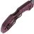 Нож Spyderco Dragonfly 2 Black сталь Micro-Melt PD#1 рукоять Burgundy FRN (C28BGBKP2)