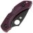 Нож Spyderco Dragonfly 2 Black сталь Micro-Melt PD#1 рукоять Burgundy FRN (C28BGBKP2)