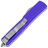 Нож Microtech Ultratech S/E PS stonewash сталь M390 рукоять Purple Aluminium (121-11PU)