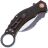 Нож QSP Eagle Black/Satin сталь D2 рукоять Black G10 (QS120-B)