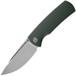 Нож Petrified Fish Beluga sandblast сталь K110 рукоять Green G10