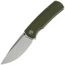 Нож Petrified Fish Beluga sandblast сталь K110 рукоять Green G10