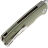 Нож Petrified Fish Beluga sandblast сталь K110 рукоять Green G10