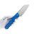 Нож CIVIVI Hid satin сталь 14C28N рукоять Blue G10 (C23008-5)
