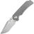 Нож Tenable Fermi stonewash сталь 14C28N рукоять Black Micarta