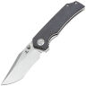 Нож Tenable Fermi stonewash сталь 14C28N рукоять Black Micarta