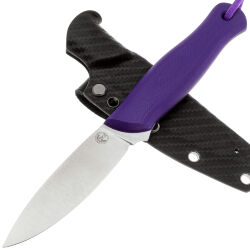 Нож 7 Ножей Колибри XL Гибрид конвекс сталь VG-10 рукоять Violet G10